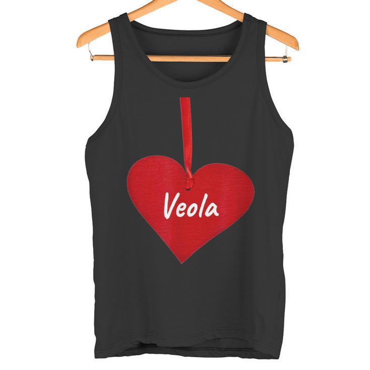 Hearteola – I Loveeola Personalisiertes Geschenk Tank Top