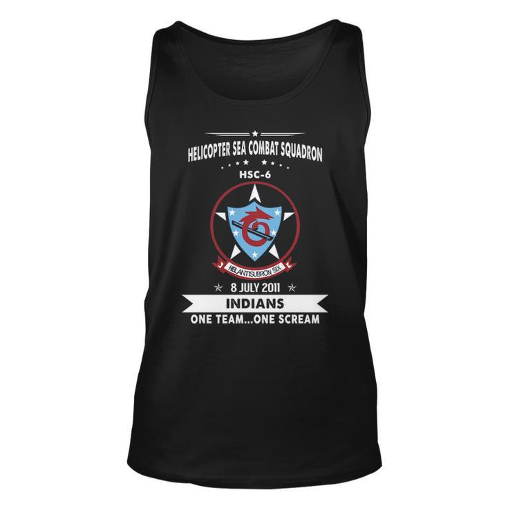 Helicopter Sea Combat Squadron 6 Hsc Tank Top