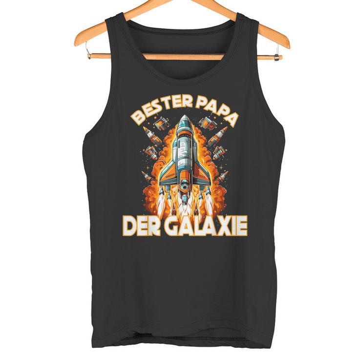 Herren Bester Papa Der Galaxieatertag Tank Top