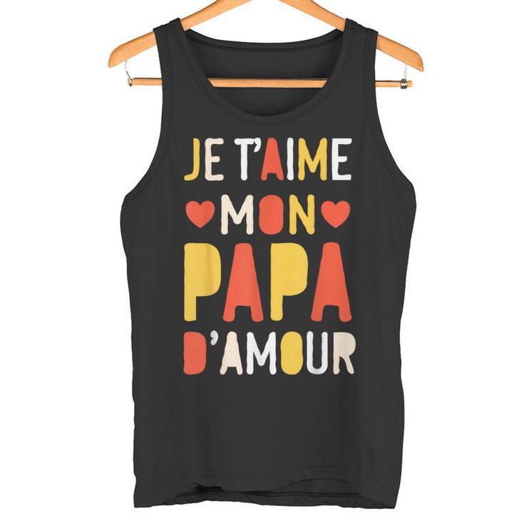 Herren Cadeau D'anniversaire Fête Des Pères Pour Son Papa D'amour Tank Top