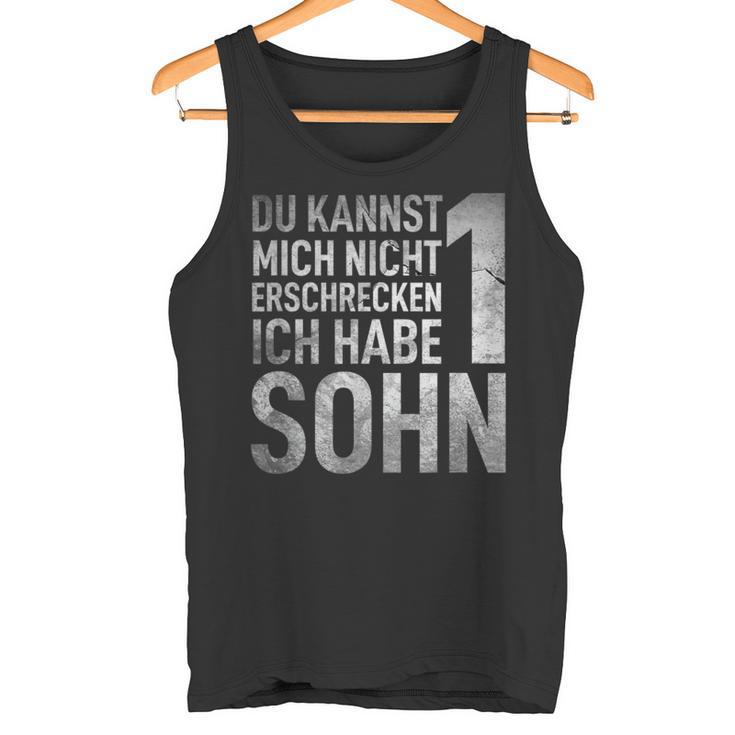 Herren Ich Habe Ein Sohnatertag Herrentag Himmelfahrt Dad Papa Tank Top