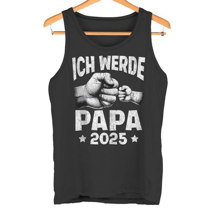 Herren Ich Werde Papa 2025 Schwangerschaft Ich Werde Baldater Tank Top