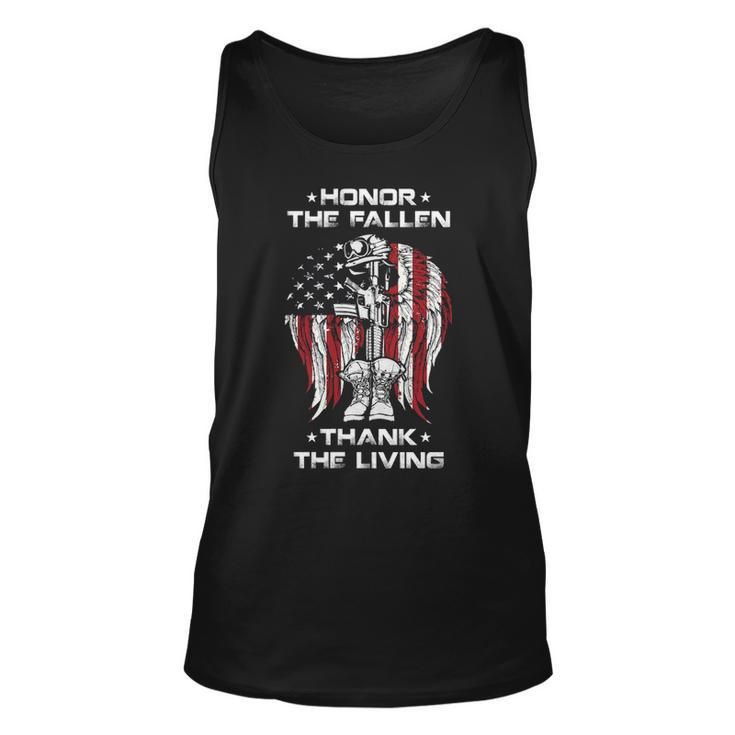Honor The Fallen Thank The Living Tank Top