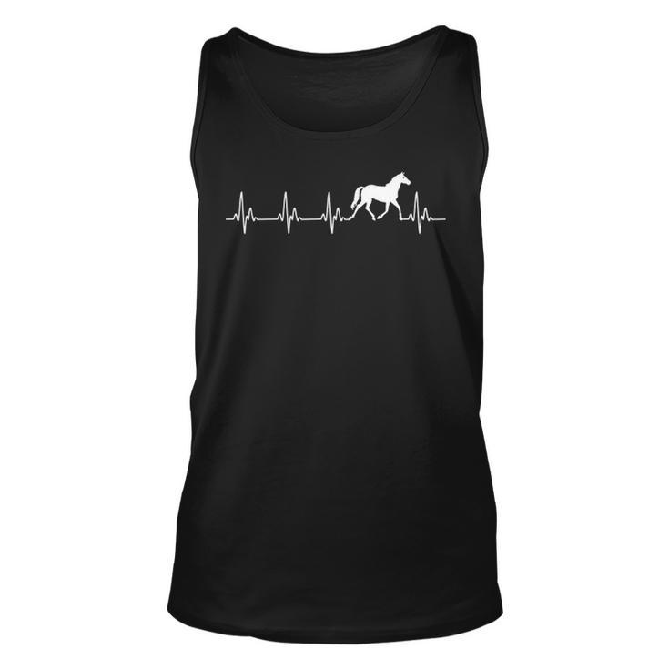 Horse Heartbeat Horse Lovers Tank Top