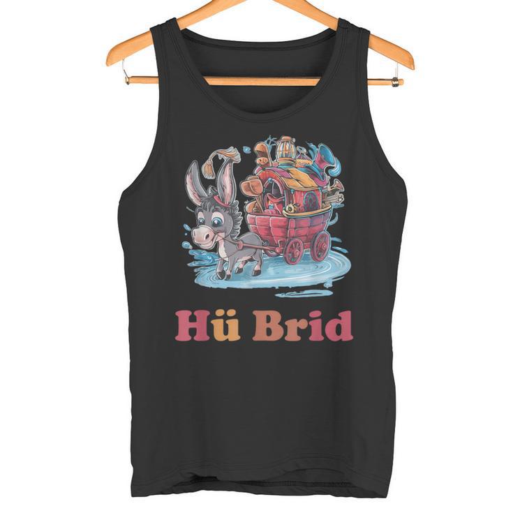 Hü Brid Lustiges Hybrid Auto Pferd Tank Top