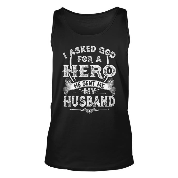 My Husband  My Hero Tank Top