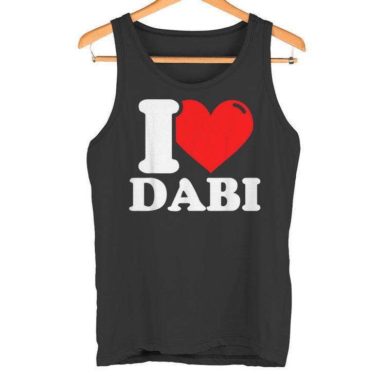 Ich Liebe Dabiornamen Tank Top