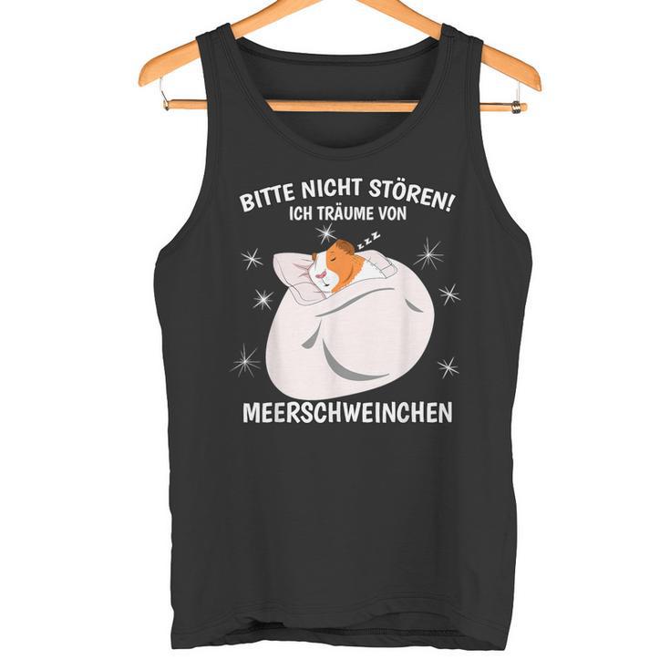 Ich Träumeon Guinea Pigs Sleep Guinea Pig Tank Top