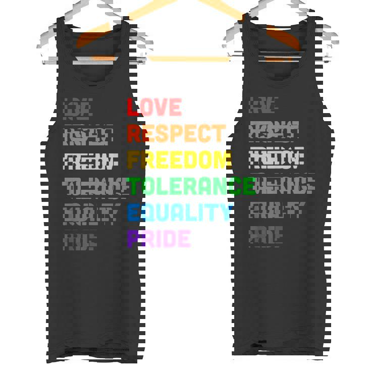 Igualdad Orgullo Gay Orgullo Lgbtq Igualdad Camiseta sin mangas