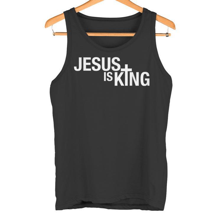 Jesus Is King Tank Top