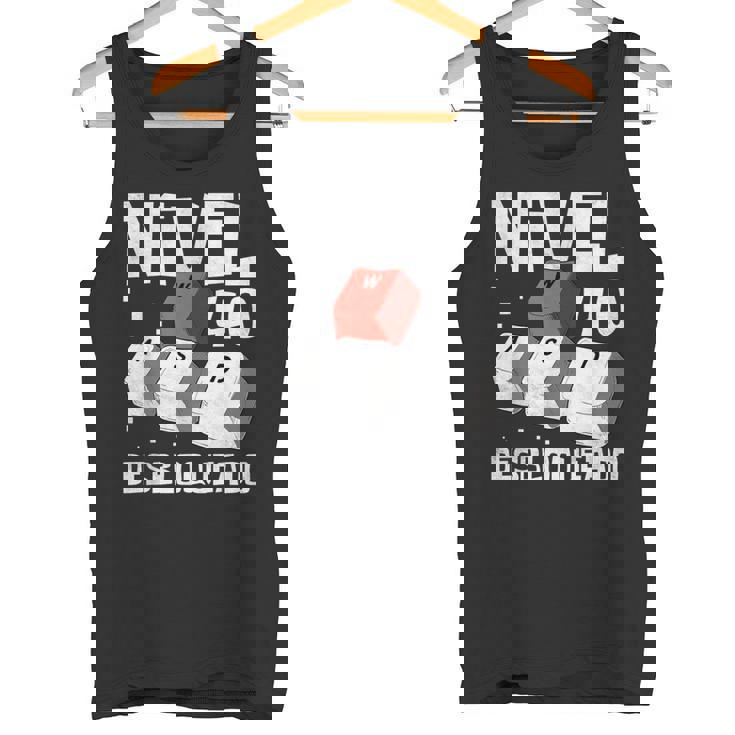 Jugador Nivel 40 Desbloqueado Cumpleaños Gaming Camiseta sin mangas