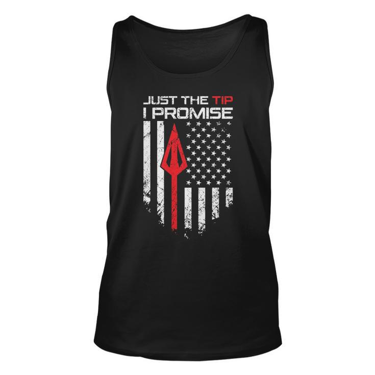 Just The Tip I Promise Archery Bow Hunter Tank Top