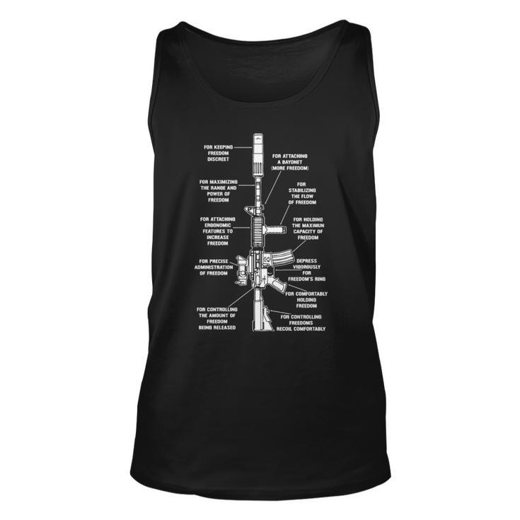 For Keeping Freedom Discreet Awesome Tank Top