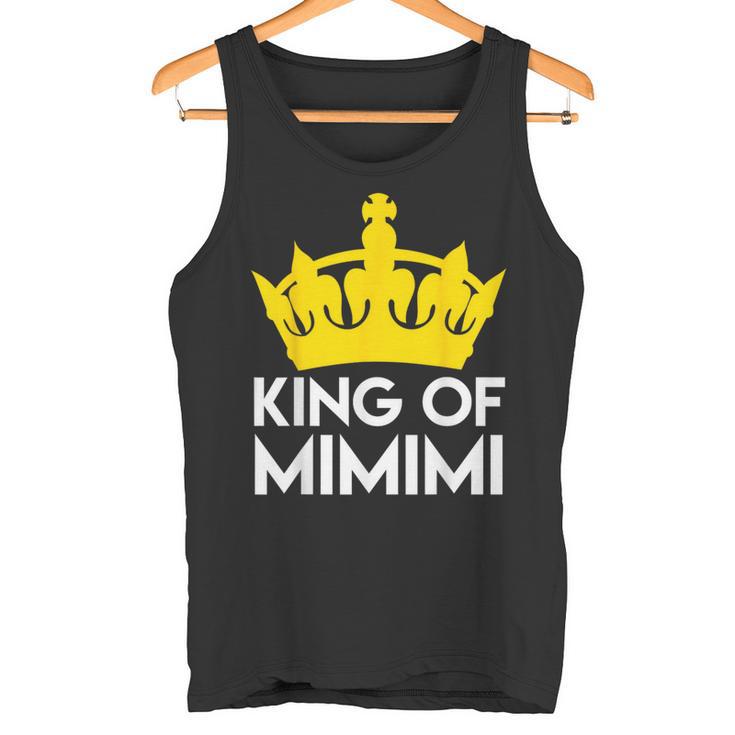 King Of Mimimi Statement Ironie Slogan Tank Top