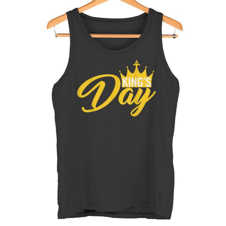 Kingsday Orange Amsterdam Koningsdag Kings Day Netherlands Tank Top