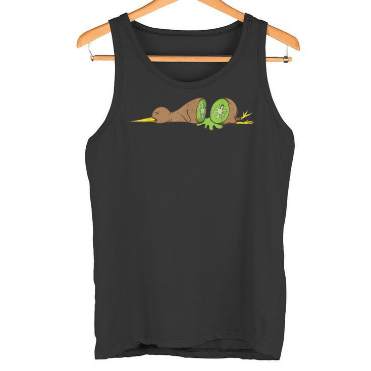 Kiwi Bird Cut Like A Kiwi Fruit Tank Top