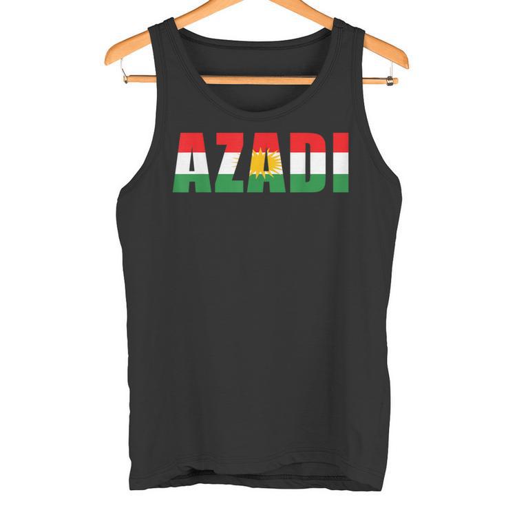 Kurdistan Kurdish Flag Tank Top