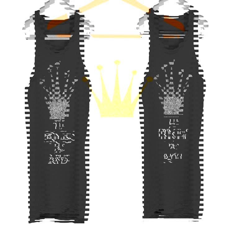 La Princesa Ha Llegado A Niñas Corona Princesa Camiseta sin mangas