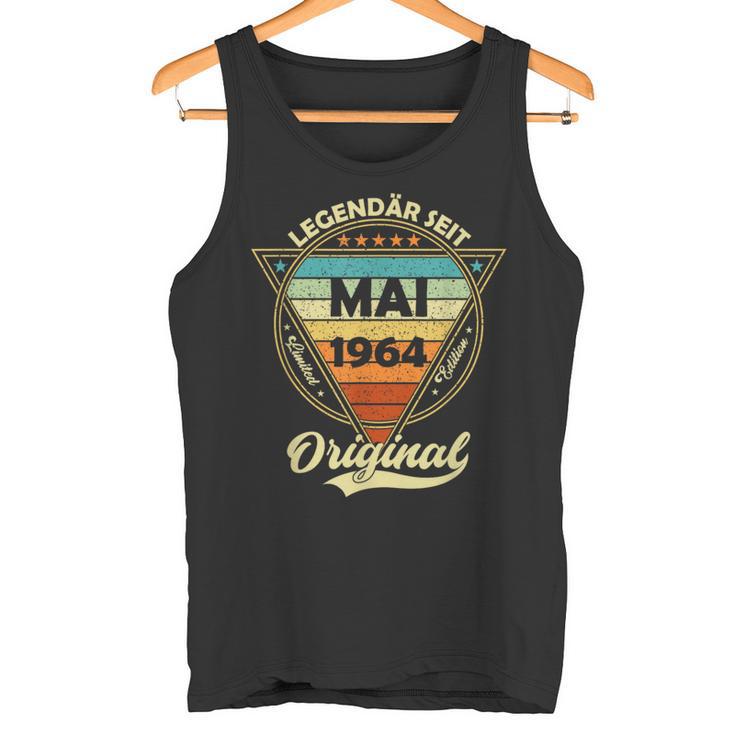 Legendär Seit Mai 1964 60Geburtstag Junge 60 Jahre Tank Top