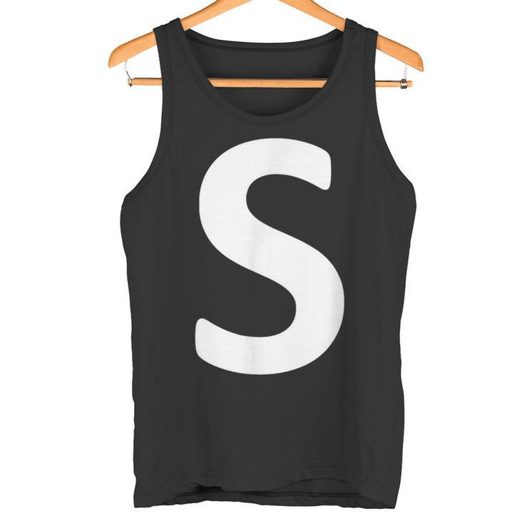 Letter S Tank Top