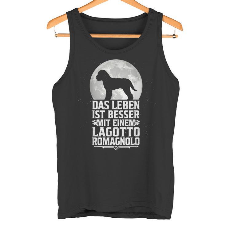 Life Is Better With Lagotto Romagnolo Truffle Dog Owner Tank Top