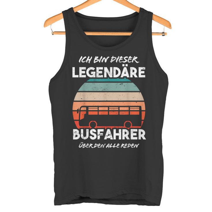 Line Bus Best Bus Driver Tank Top