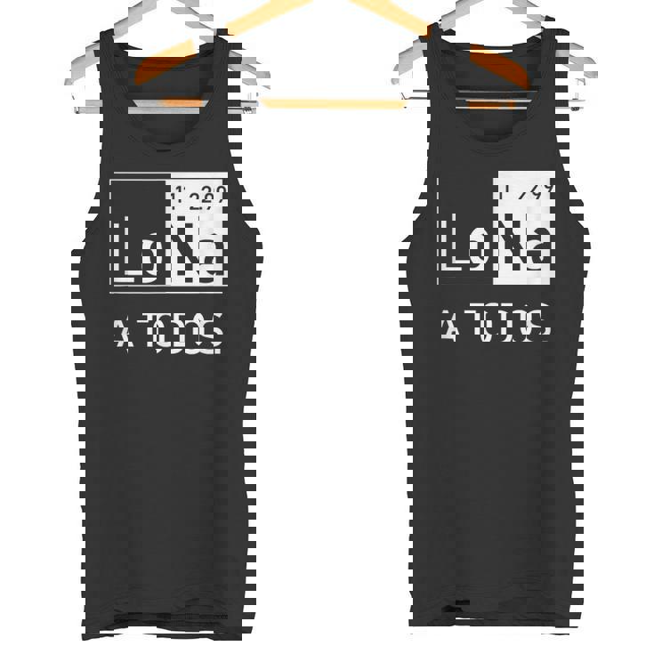 Lo Sodio A Todos Los Odio A Todos Lo Na Química Divertida Camiseta Camiseta sin mangas