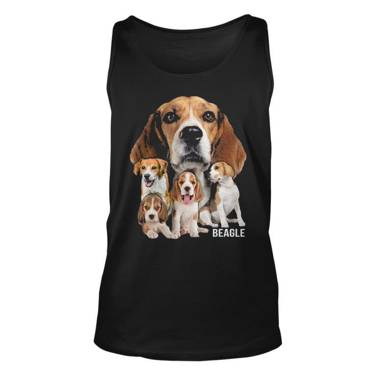 I Love My Beagle Dog Themed Beagle Lover Tank Top