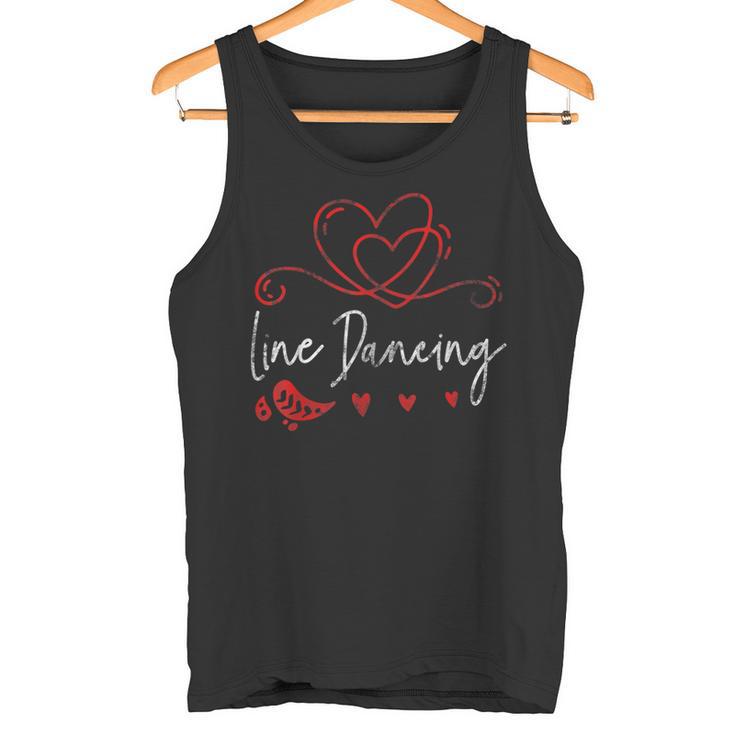 Love For Dance Lovers Line Dance Tank Top