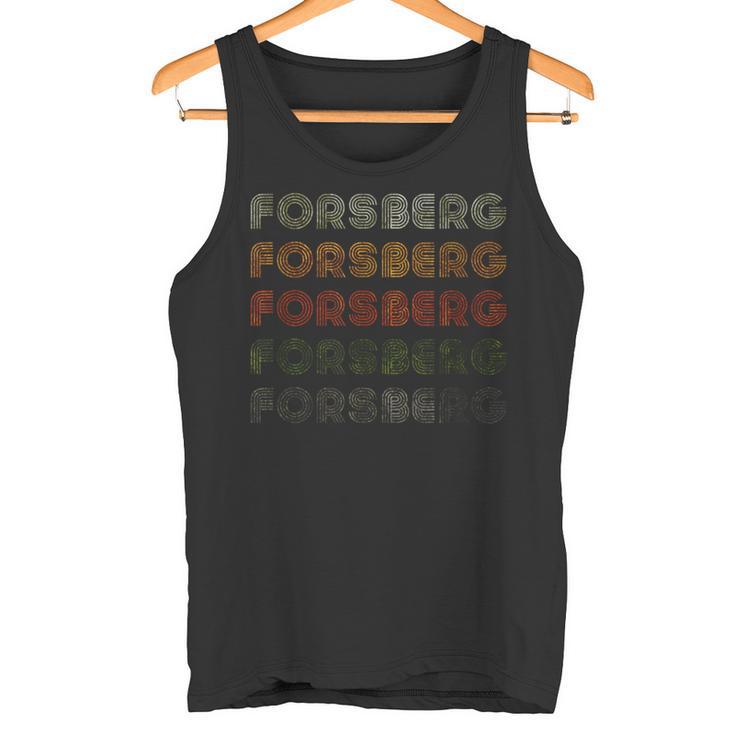 Love Heart Forsberg Grungeintage Style Forsberg Tank Top