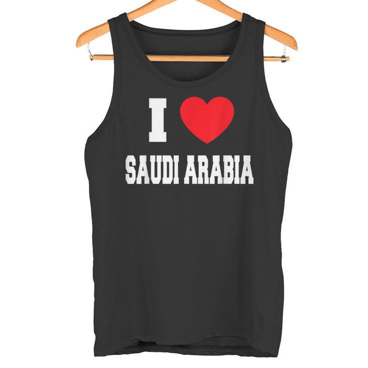 I Love Saudi Arabia Tank Top