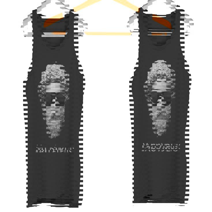 Marcus Aurelius Emperador Estoico Leyenda Camiseta sin mangas