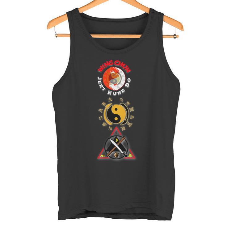 Martial Arts Of Kali Wing Chun Jkd Jeet Kune Do Tank Top