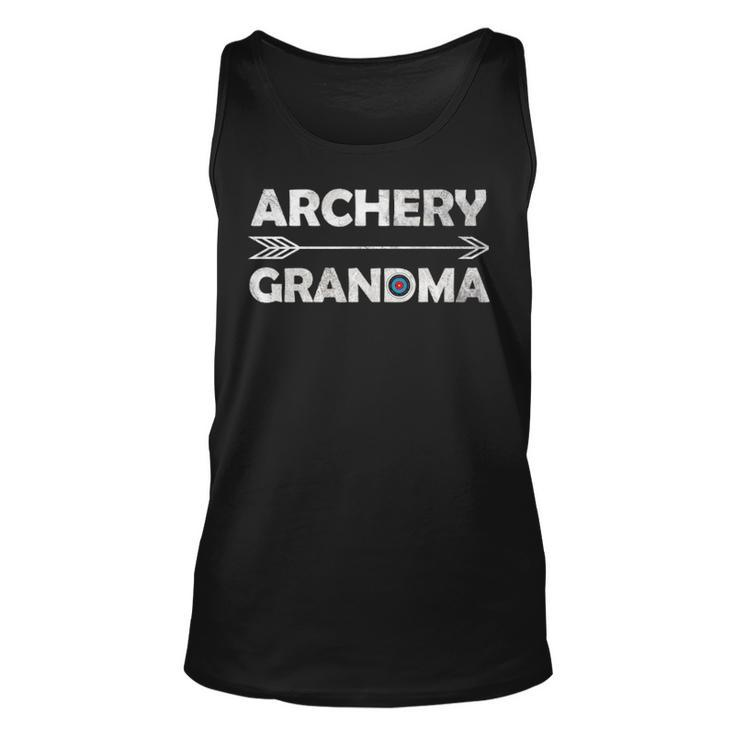 Matching Family Archery Grandma Arrow Target Team Tank Top