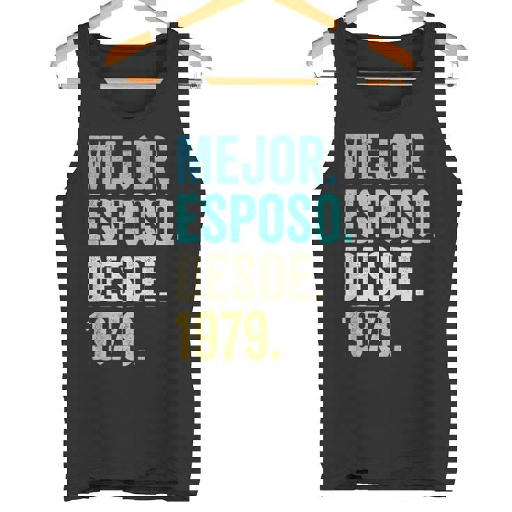 Mejor Esposo Desde 1979 45 Aniversario De Boda 45 Años Camiseta sin mangas