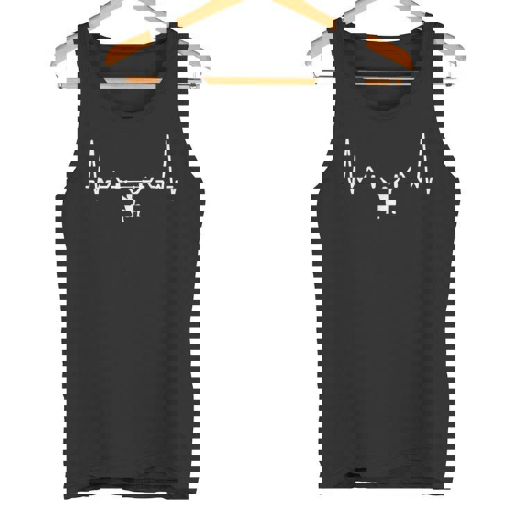 Mi Corazón Late Por El Levantamiento De Pesas Camiseta sin mangas