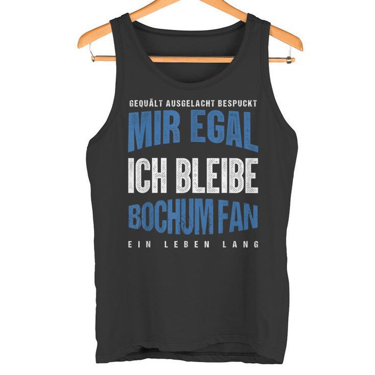 Mir Egal Ich Bleibe Bochum Fan Football Fan Club Tank Top