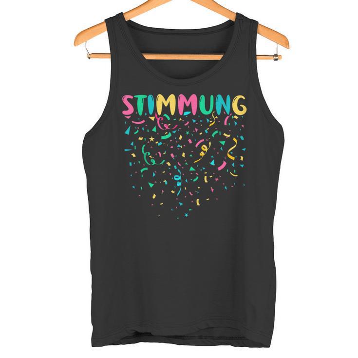 Mood Colourful Carnival Confetti Tank Top