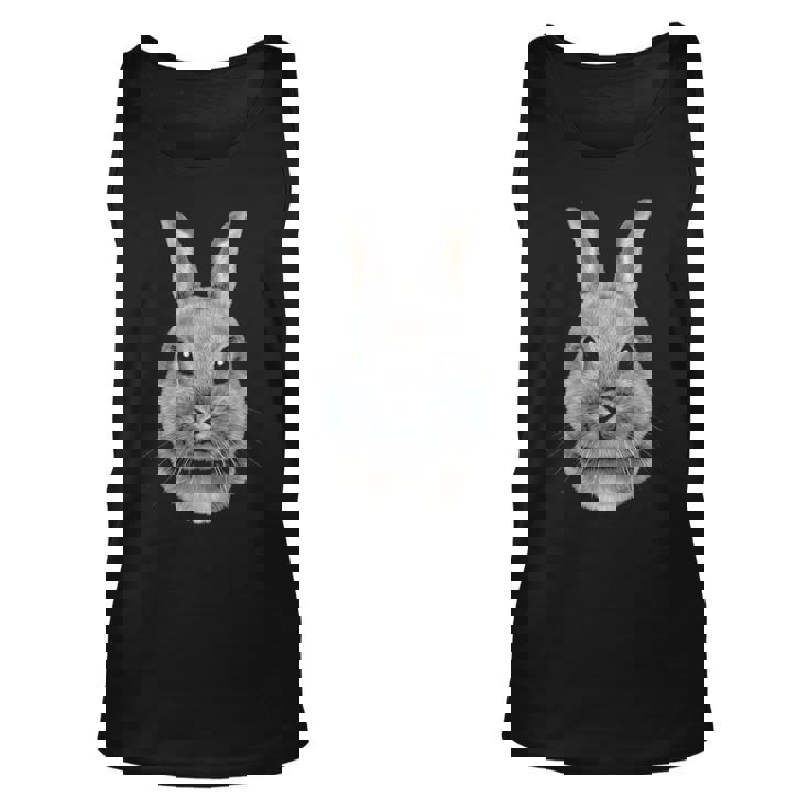 Netherland Dwarf Rabbit Face Tank Top