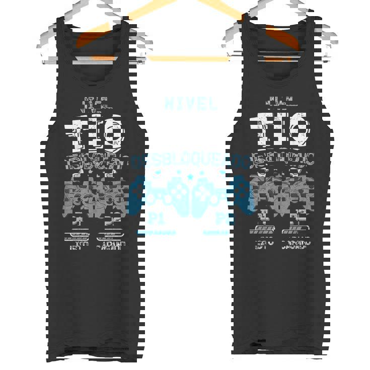 Nivel Tío Desbloqueado Anuncio Embarazadas Futuro Tío Camiseta sin mangas