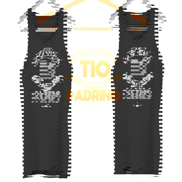 No Soy Solo El Tío Soy También El Padrino Regalo Para Tío Camiseta sin mangas