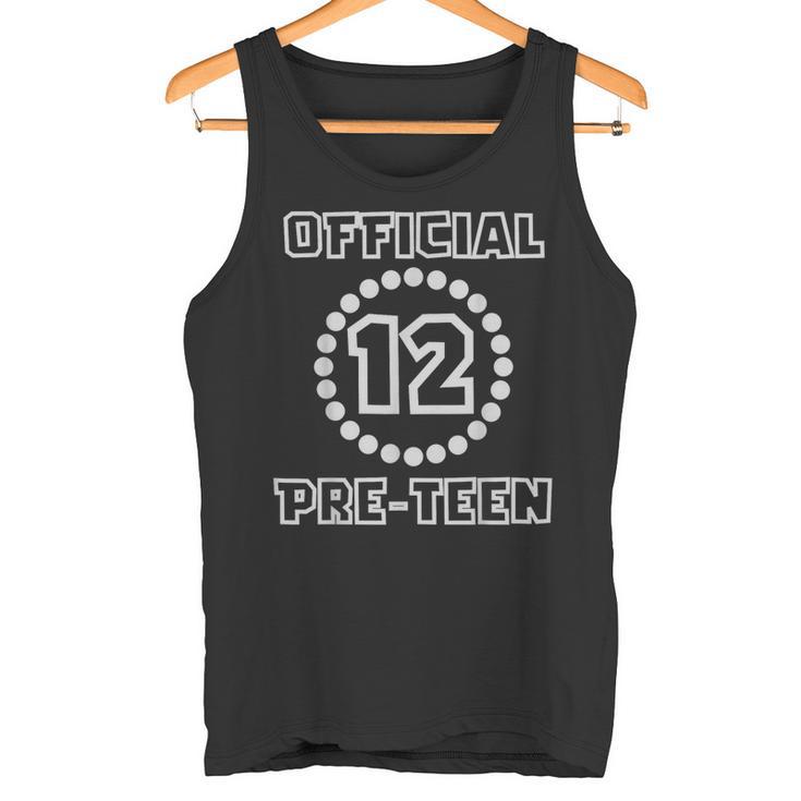 Offizielle Pre-N 12 Cool Style 12 Geburtstag Jungenparty Tank Top