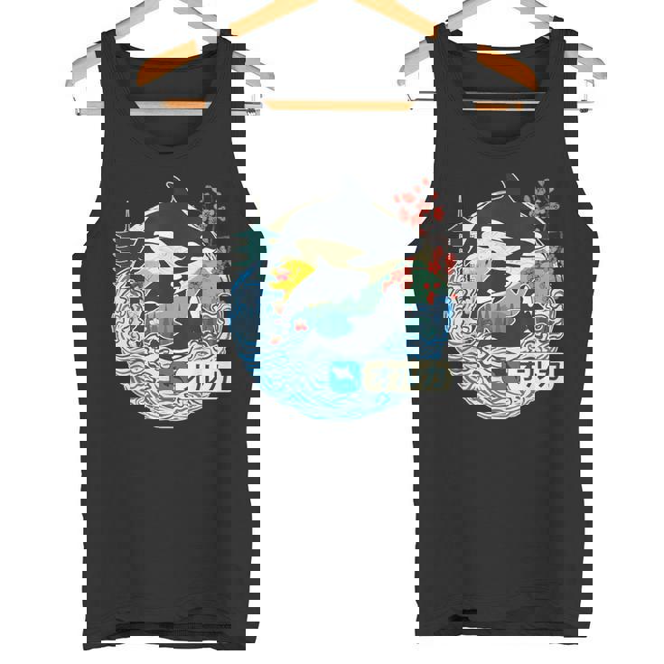Orca Japonesa Gran Ola Kanagawa Japón Arteintage Camiseta sin mangas