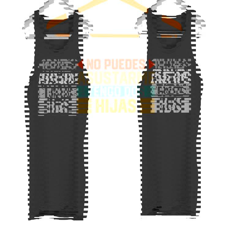 Padre E Hija Papá E Hija Tengo Dos Hijas Camiseta sin mangas