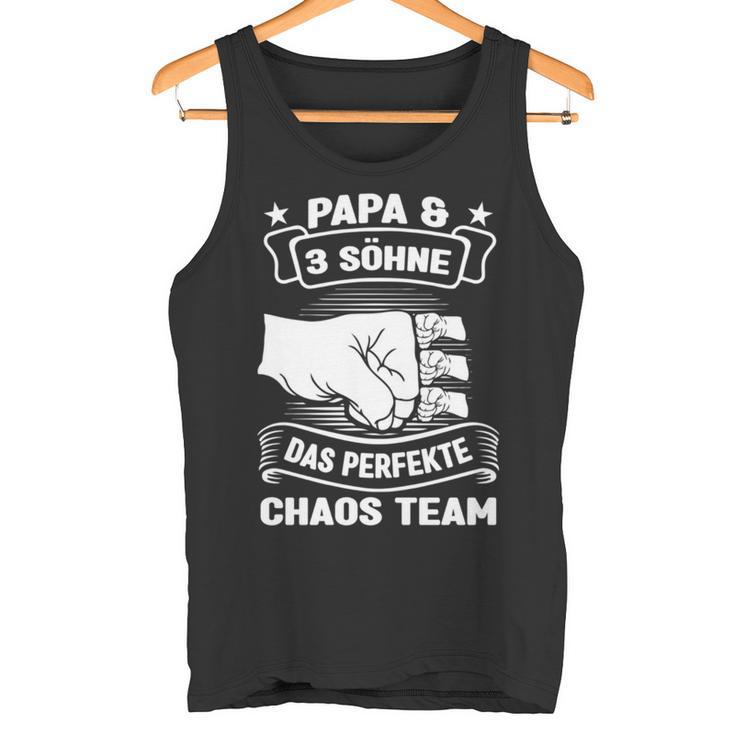 Papa & 3 Söhne Chaos Team Papa 3 Söhne Tank Top