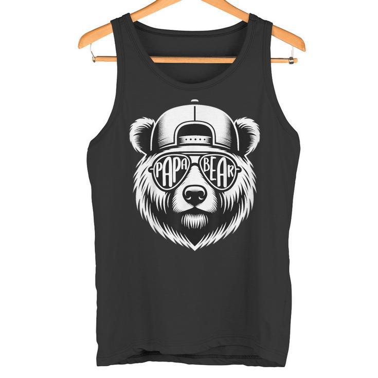 Papa Bär Das Perfekteatertagsgeschenk Für Papa Bear Opa Tank Top