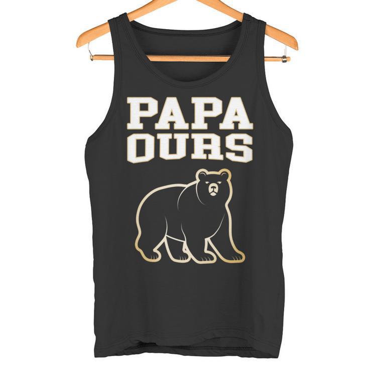 Papa Bär Lustiges Geschenk Für Familieerschiedene Motive Für Herren Tank Top