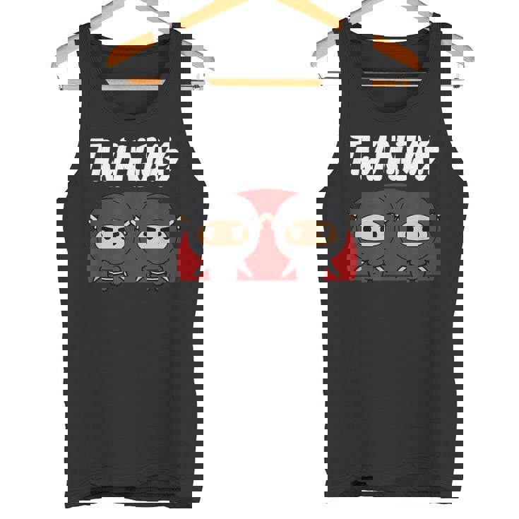 Papá Gemelos Mellizos Padre Camiseta sin mangas