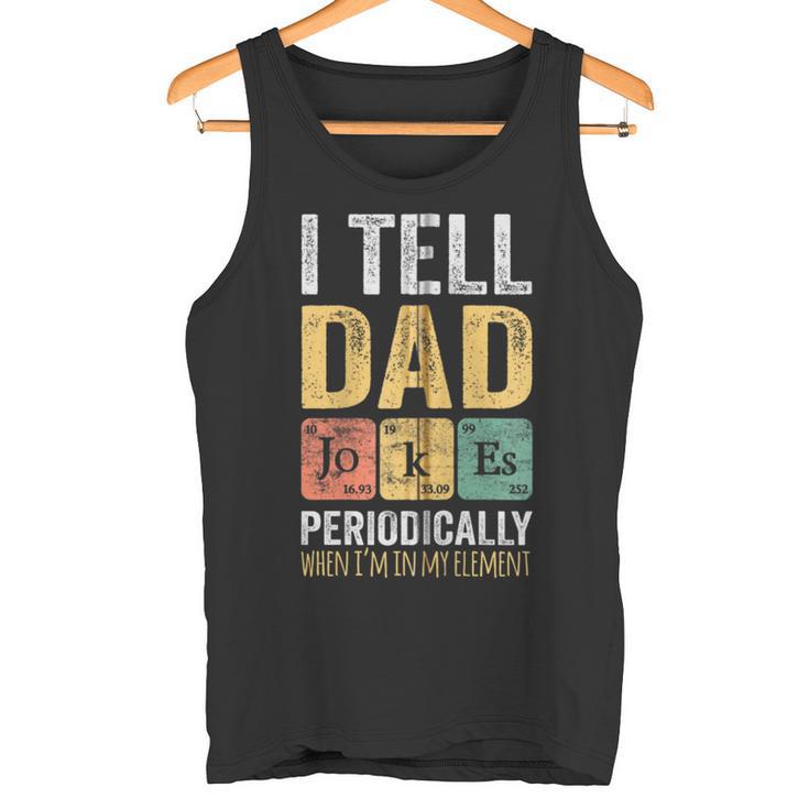 Papa Ich Sage Papa Witze Regelmäßigatertag Kapuzenjacke Tank Top