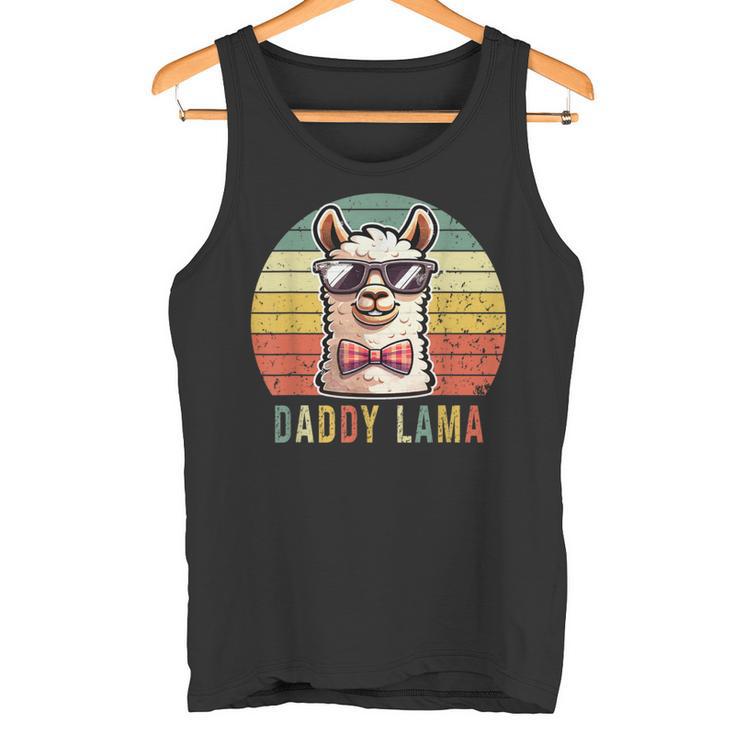 Papa Lama Lustiges Lama Alpaka Tank Top